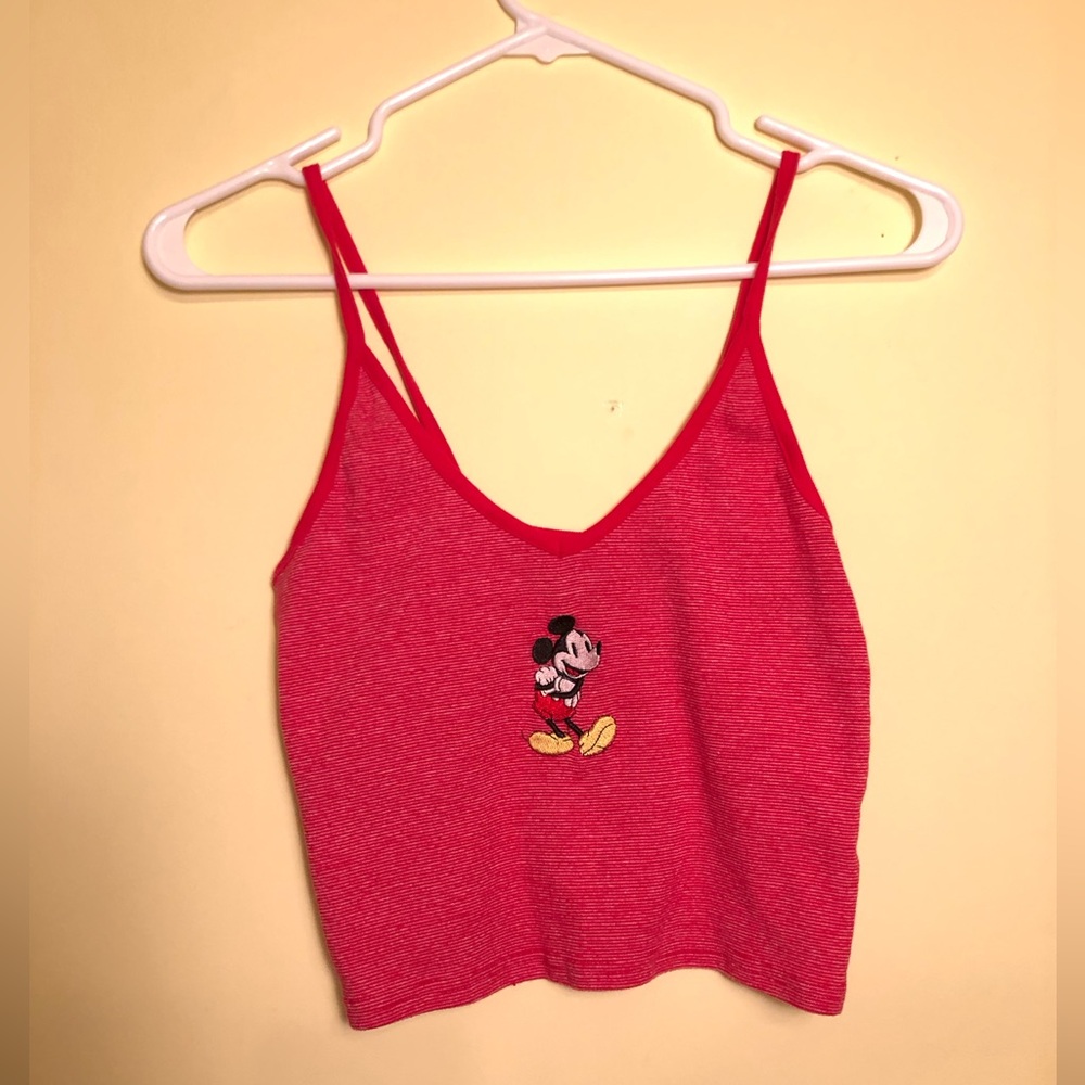 Mickey Mouse Cropped Tank 🐭
